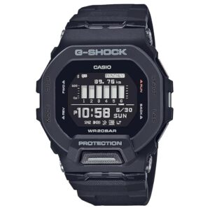 Casio G-Shock GBD-200-1DR Digital Dial Black Resin Strap Men's Watch Bluetooth Workout Tracking G1146