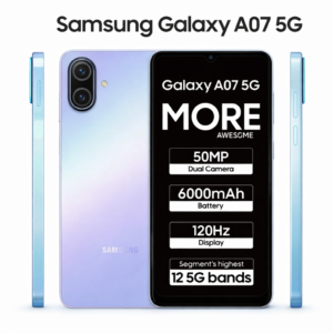 Samsung Galaxy A07 5g (128GB storage)