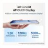 Vivo S2 5G curved display specifications - 1.5K resolution, 120Hz refresh, 3000 nits brightness